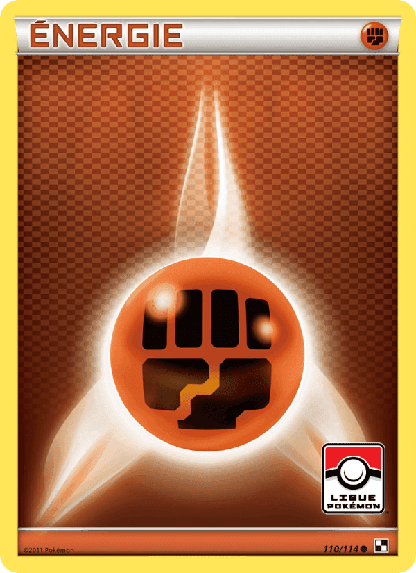 Énergie Combat, card 110 from Noir & Blanc