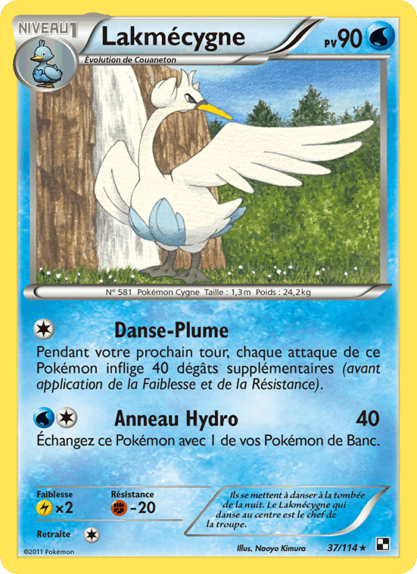 Lakmécygne, carta 37 di Noir & Blanc