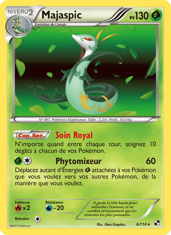 Majaspic, card 6 from Noir & Blanc