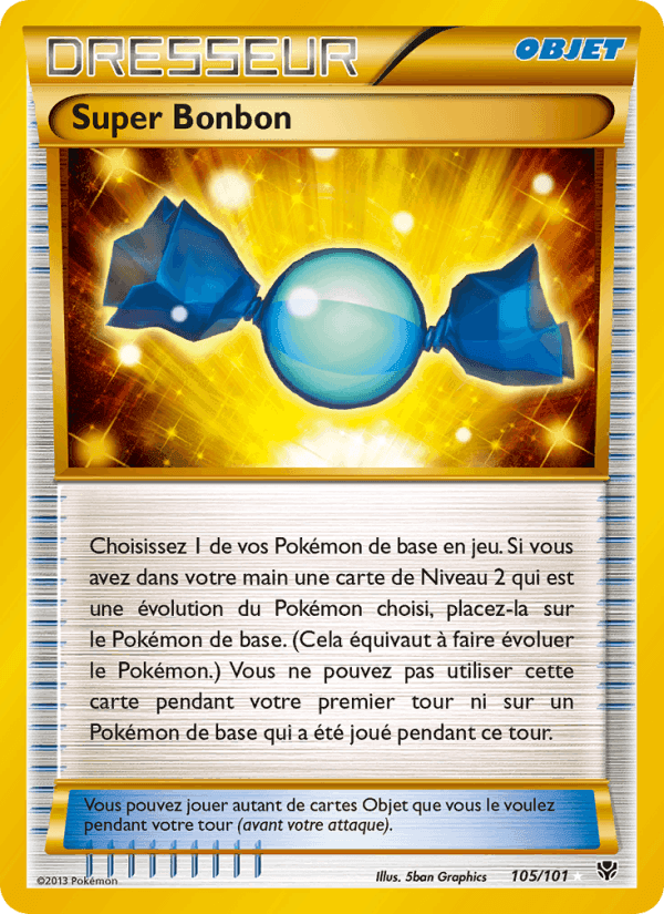 Super Bonbon, carte 105 de Explosion Plasma