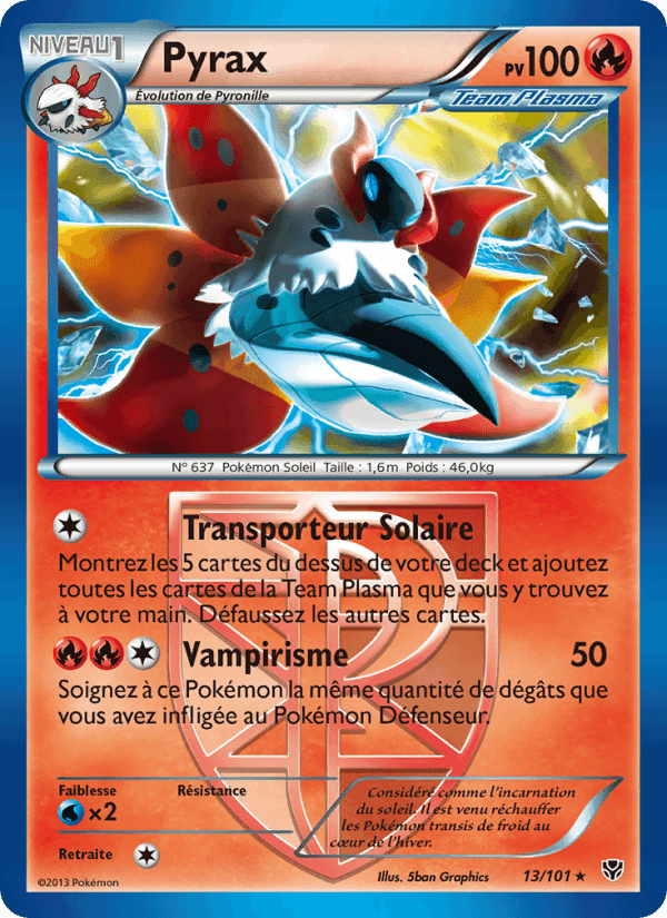 Pyrax, carta 13 di Explosion Plasma