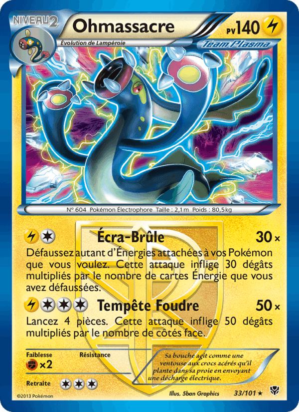 Ohmassacre, carte 33 de Explosion Plasma