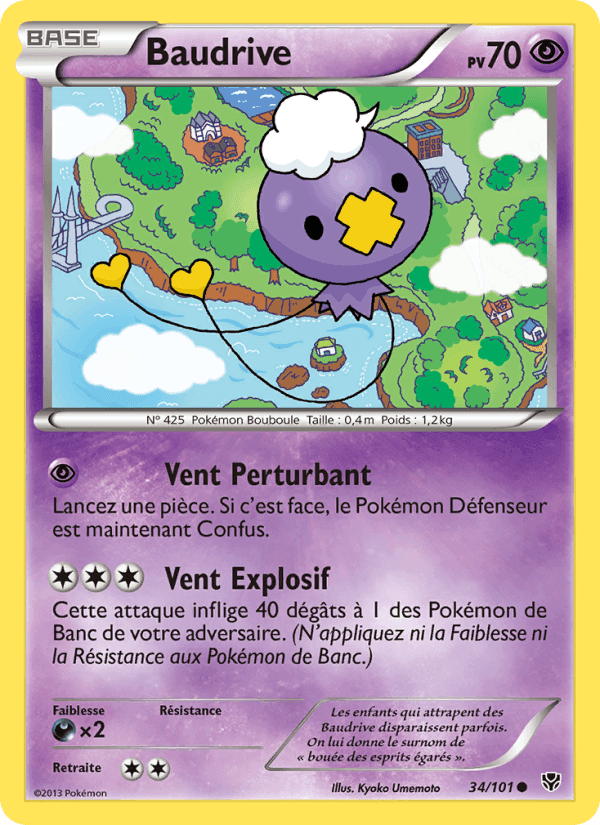 Baudrive, carte 34 de Explosion Plasma