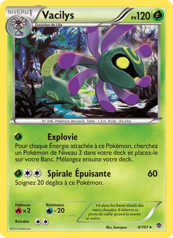 Vacilys, carta 4 de Explosion Plasma