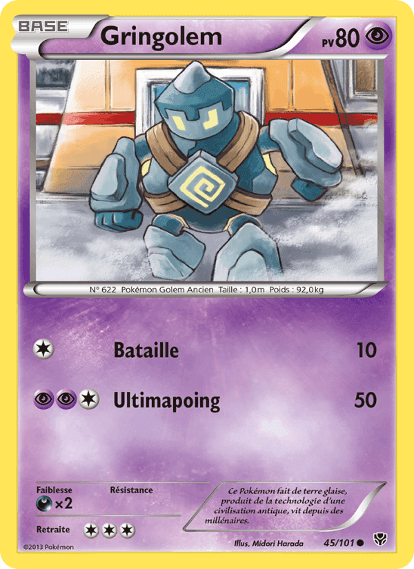 Gringolem, carte 45 de Explosion Plasma