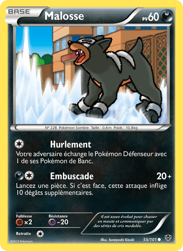 Malosse, carte 55 de Explosion Plasma