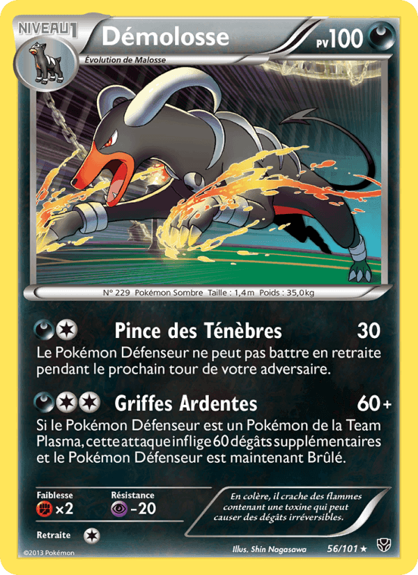 Démolosse, carte 56 de Explosion Plasma