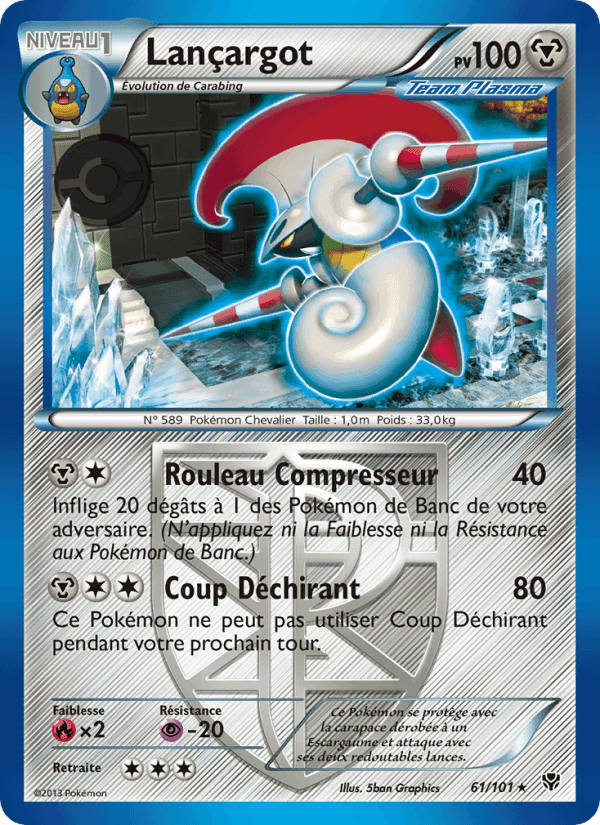 Lançargot, carte 61 de Explosion Plasma