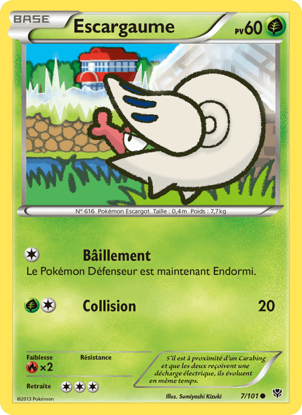 Escargaume, carte 7 de Explosion Plasma
