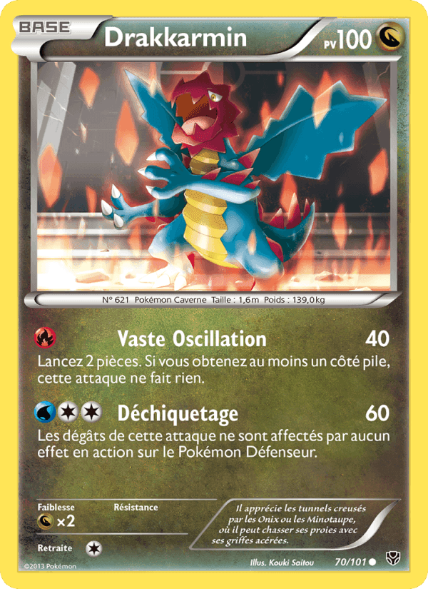 Drakkarmin, carte 70 de Explosion Plasma
