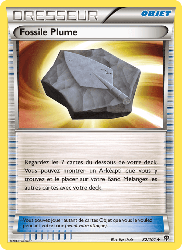 Fossile Plume, card 82 from Explosion Plasma