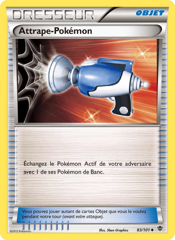 Attrape-Pokémon, carta 83 di Explosion Plasma