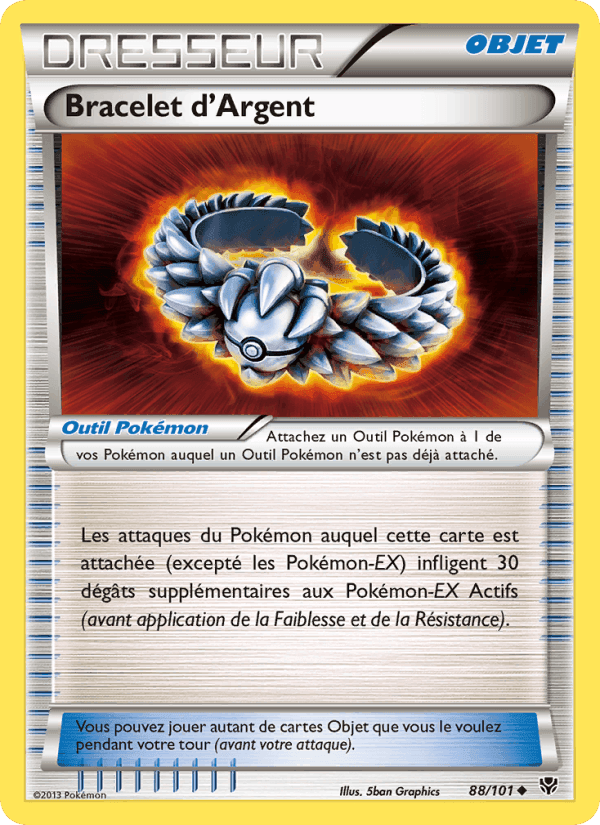 Bracelet d’Argent, carte 88 de Explosion Plasma