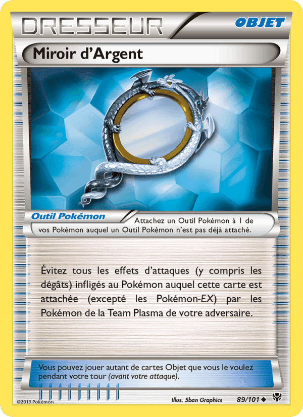 Miroir d’Argent, card 89 from Explosion Plasma