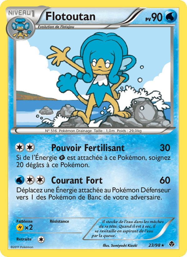Flotoutan, carte 23 de Pouvoirs Émergents