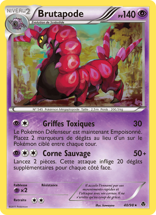 Brutapode, carta 40 di Pouvoirs Émergents