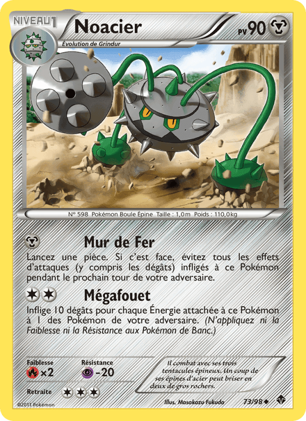 Noacier, carte 73 de Pouvoirs Émergents