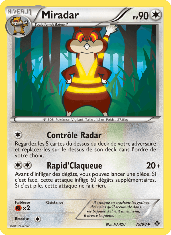 Miradar, carte 79 de Pouvoirs Émergents