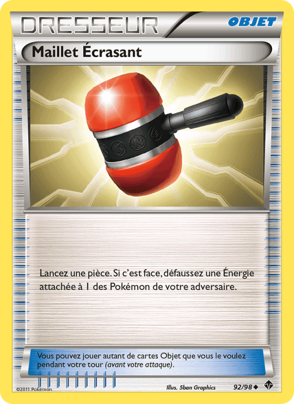 Maillet Écrasant, carte 92 de Pouvoirs Émergents