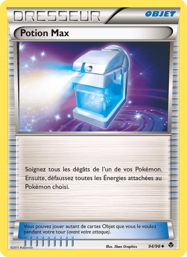 Potion Max, carte 94 de Pouvoirs Émergents