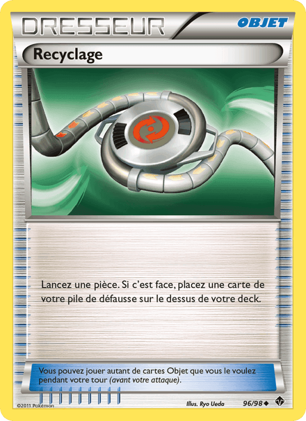Recyclage, carta 96 di Pouvoirs Émergents