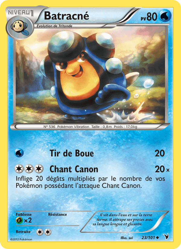 Batracné, carta 23 di Nobles Victoires