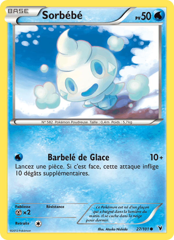 Sorbébé, carte 27 de Nobles Victoires