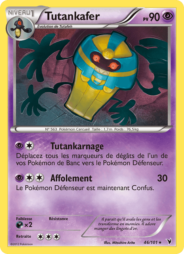 Tutankafer, carte 46 de Nobles Victoires