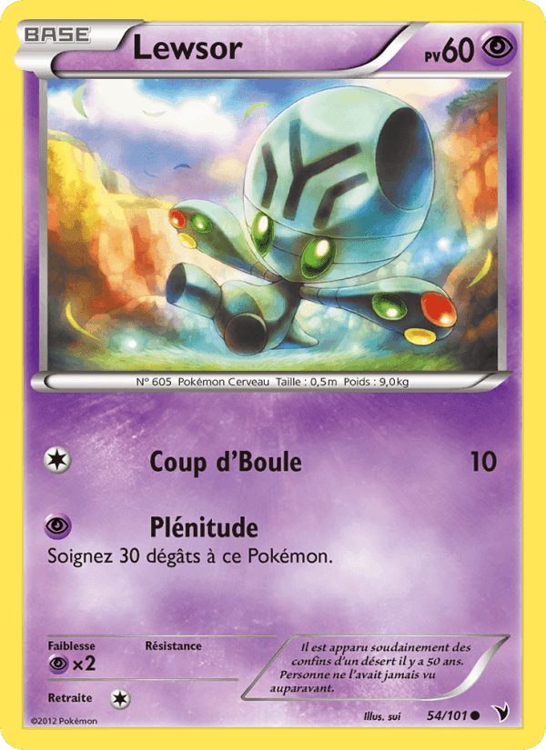 Lewsor, card 54 from Nobles Victoires