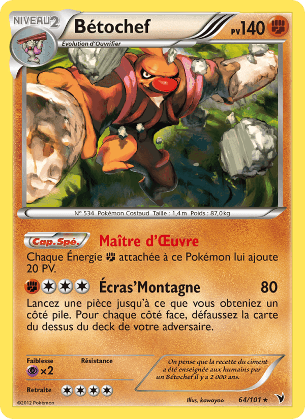 Bétochef, carta 64 de Nobles Victoires