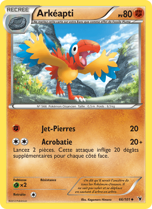 Arkéapti, card 66 from Nobles Victoires