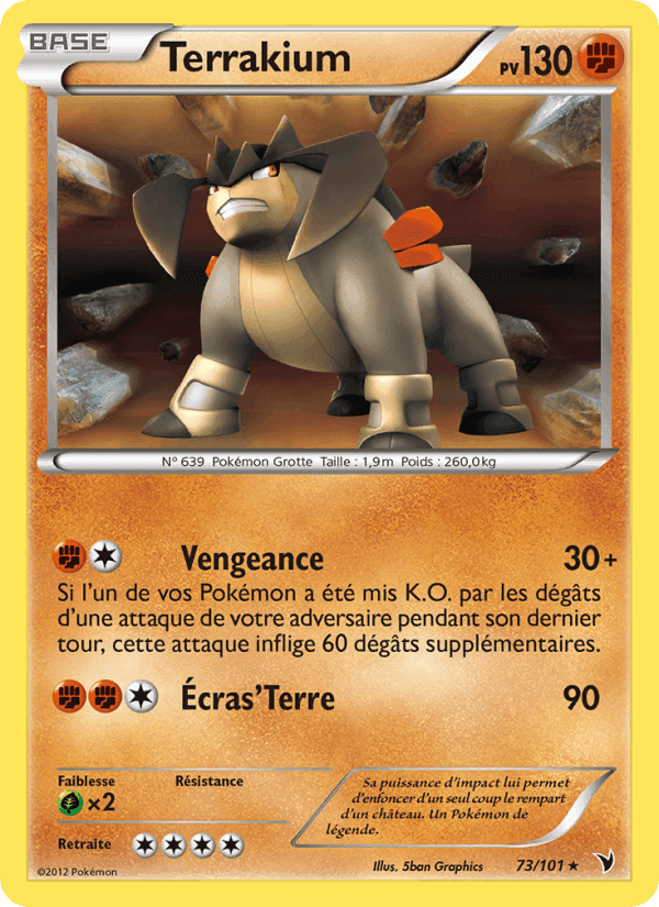 Terrakium, card 73 from Nobles Victoires