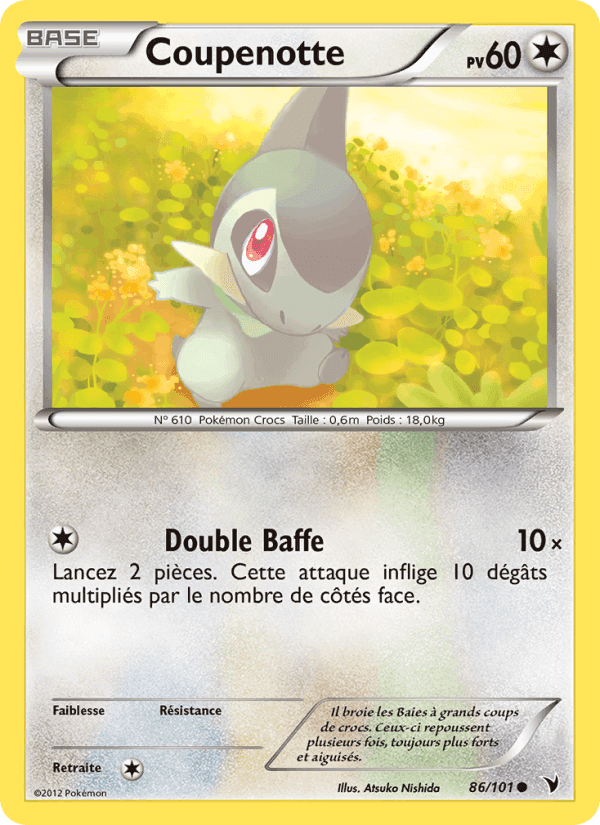 Coupenotte, card 86 from Nobles Victoires