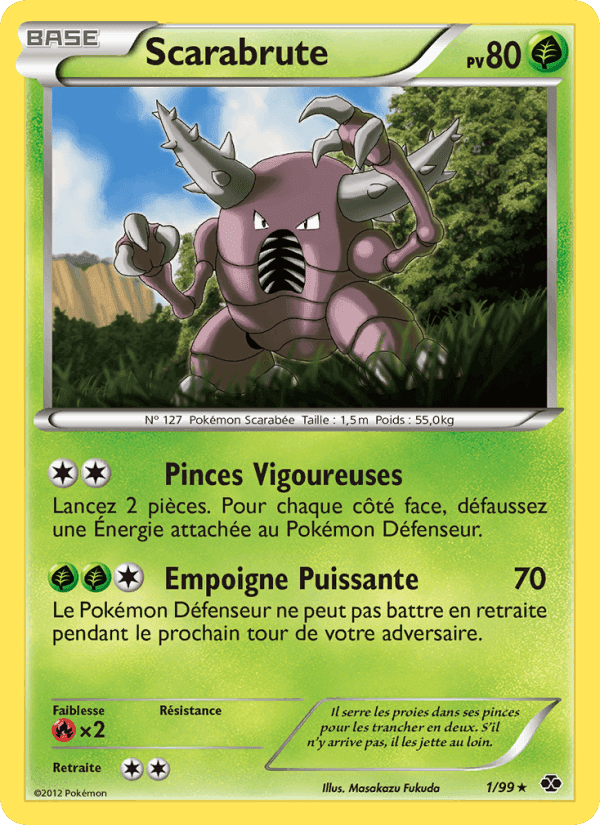 Scarabrute, carte 1 de Destinées Futures