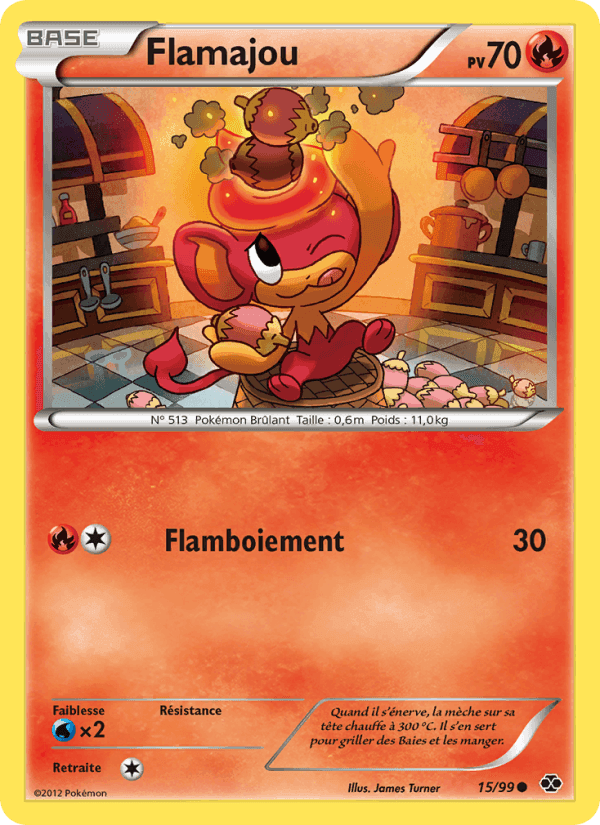 Flamajou, carte 15 de Destinées Futures