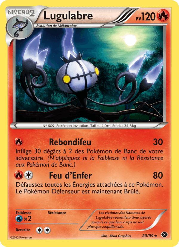 Lugulabre, carte 20 de Destinées Futures
