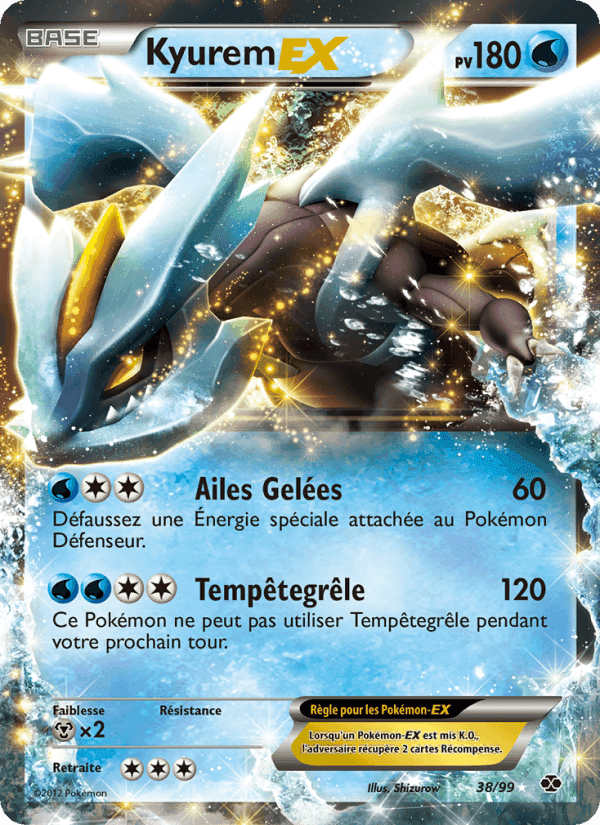 Kyurem-EX, carte 38 de Destinées Futures