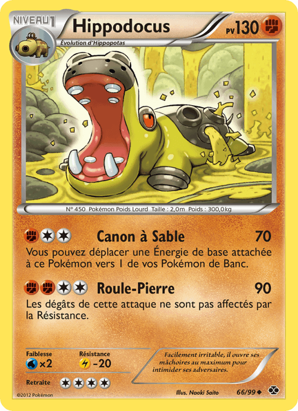 Hippodocus, carte 66 de Destinées Futures