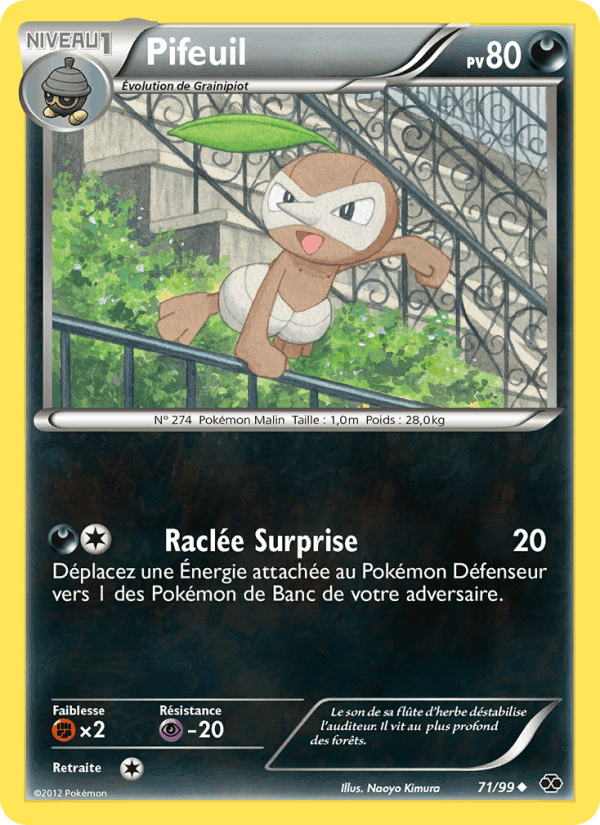 Pifeuil, carte 71 de Destinées Futures