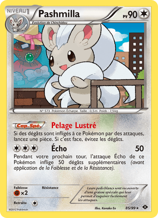Pashmilla, carte 85 de Destinées Futures