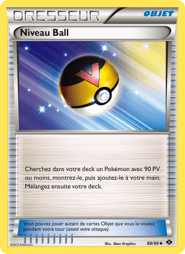 Niveau Ball, carte 89 de Destinées Futures
