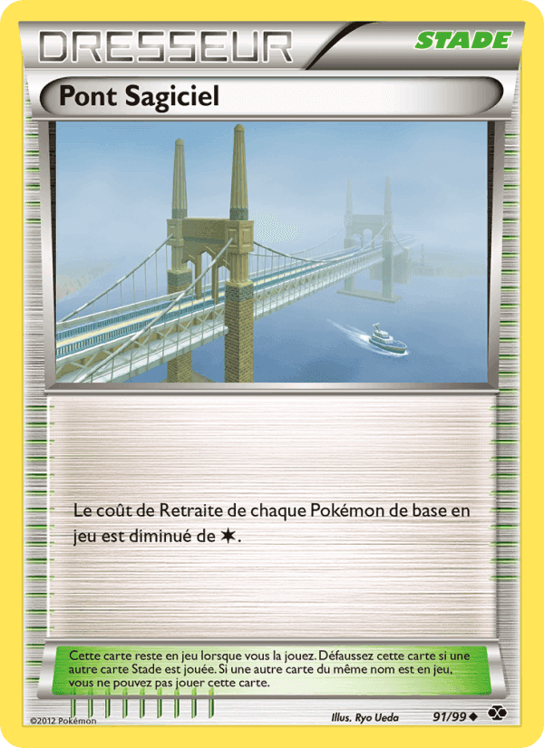 Pont Sagiciel, card 91 from Destinées Futures