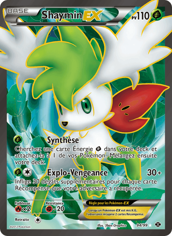 Shaymin-EX, carte 94 de Destinées Futures