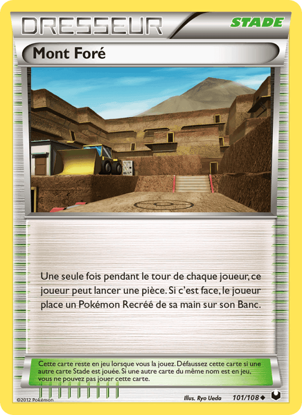 Mont Foré, carta 101 di Explorateurs Obscurs