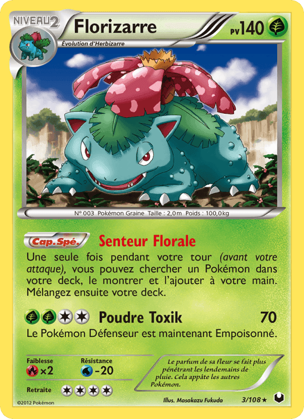 Florizarre, carte 3 de Explorateurs Obscurs