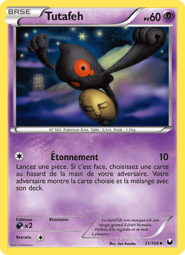 Tutafeh, carte 51 de Explorateurs Obscurs