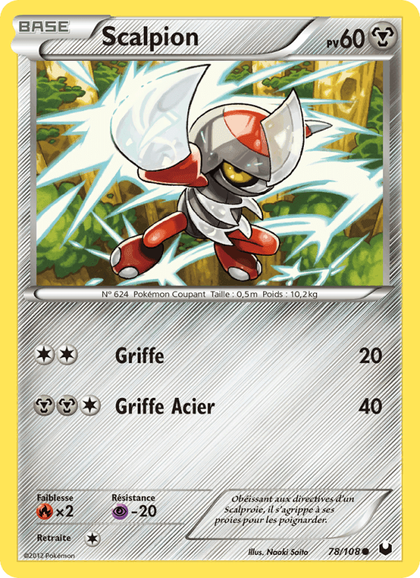 Scalpion, card 78 from Explorateurs Obscurs