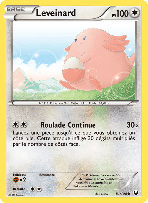 Leveinard, card 81 from Explorateurs Obscurs
