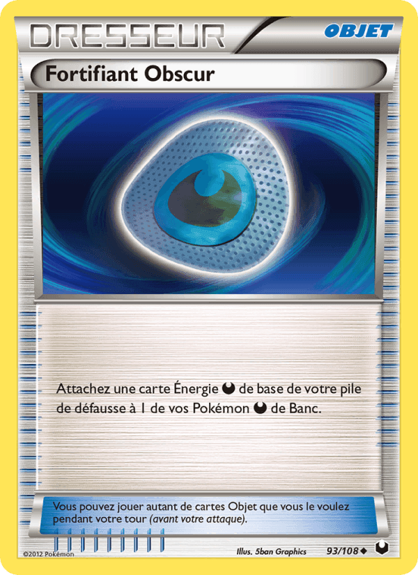 Fortifiant Obscur, card 93 from Explorateurs Obscurs