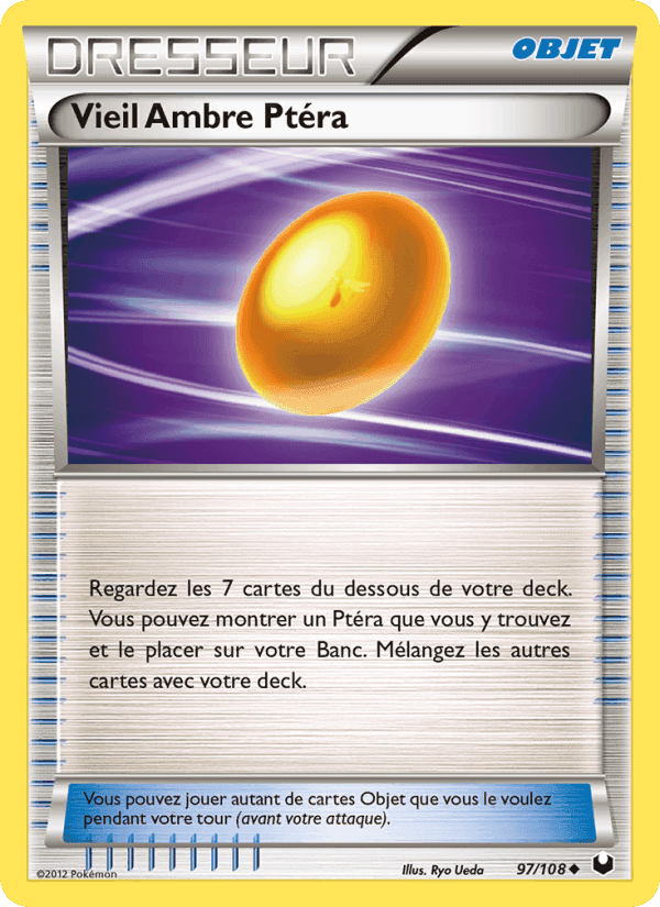 Vieil Ambre Ptéra, card 97 from Explorateurs Obscurs